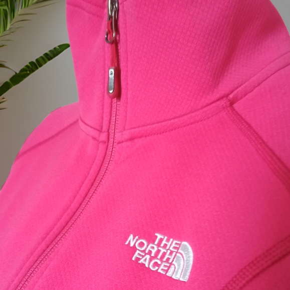 The North Face Women's Pink Full Zip Activewear Sport Jacket - Picture 3 of 16